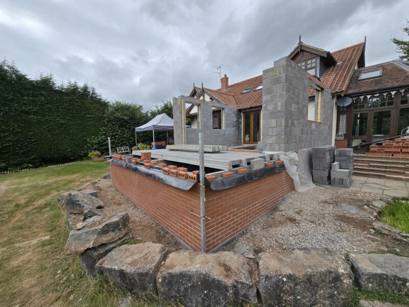 beautiful extension somerset builders lees building services