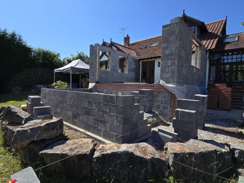 single storey extension builders