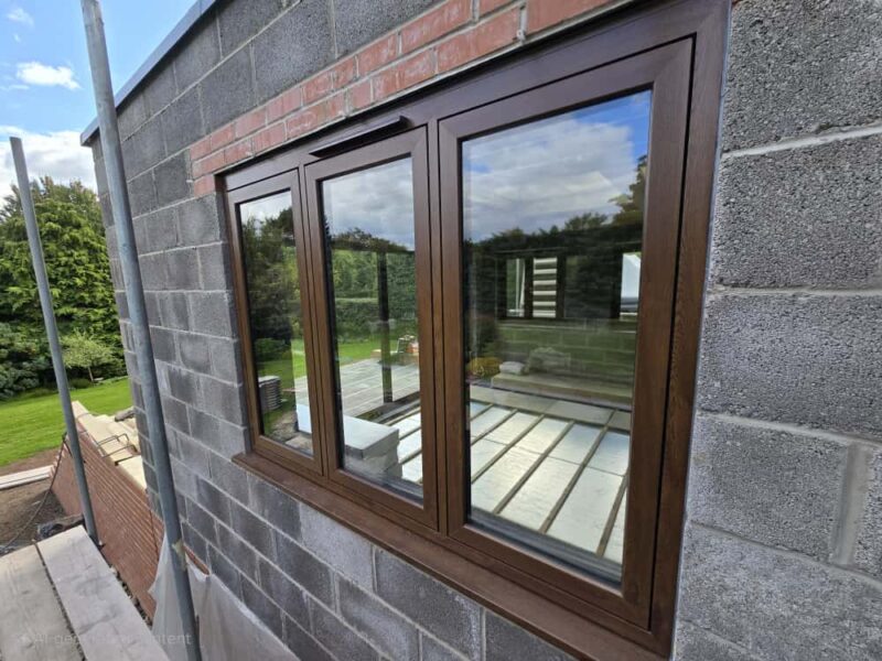 mahogany new home extension