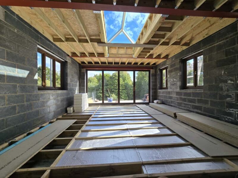 new home extension flooring insulation new home extension flooring insulation