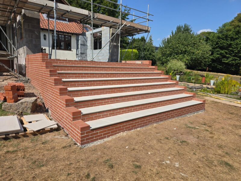 garden rear extension works