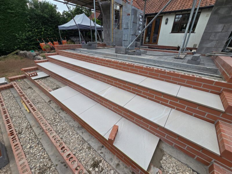 steps installed by lees builders in north somerset