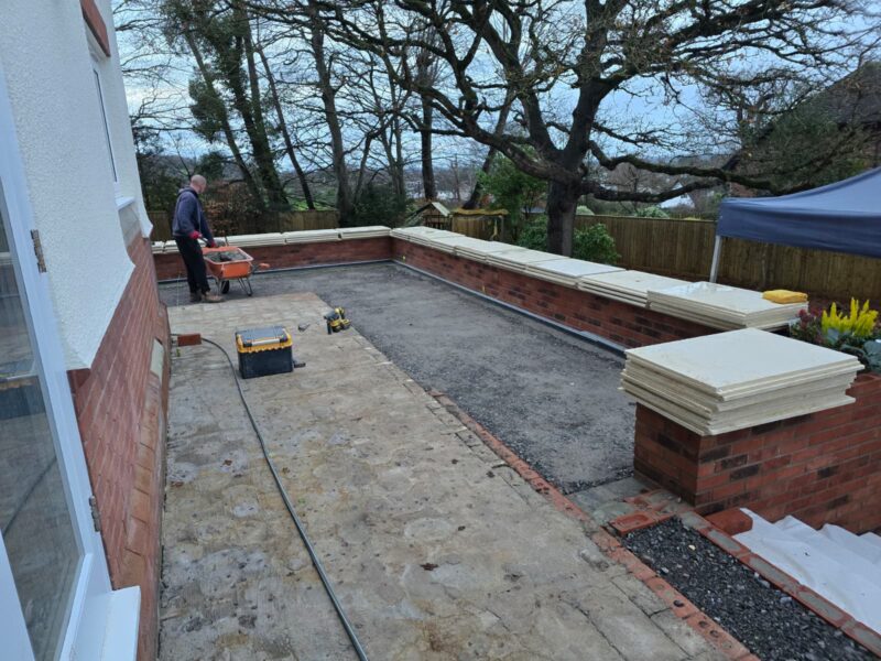 Terraced Patio Extension