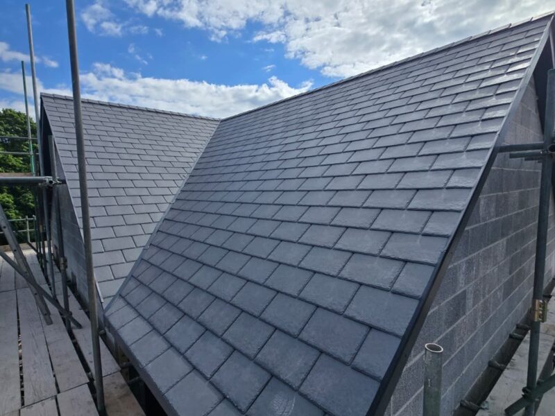 britmet liteslate roofing installation lees-builders ltd
