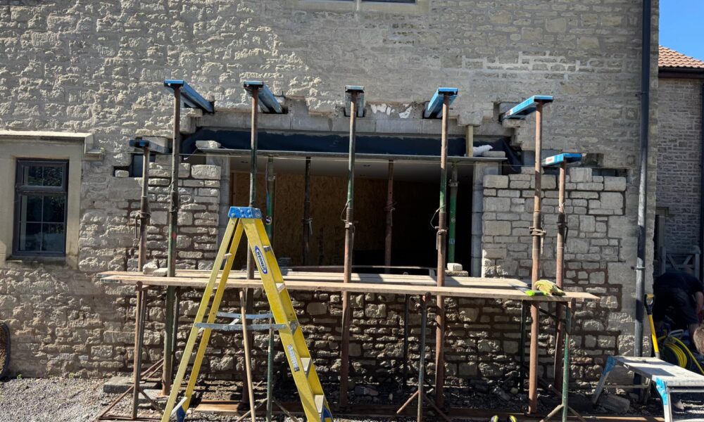 mullion stone structure project