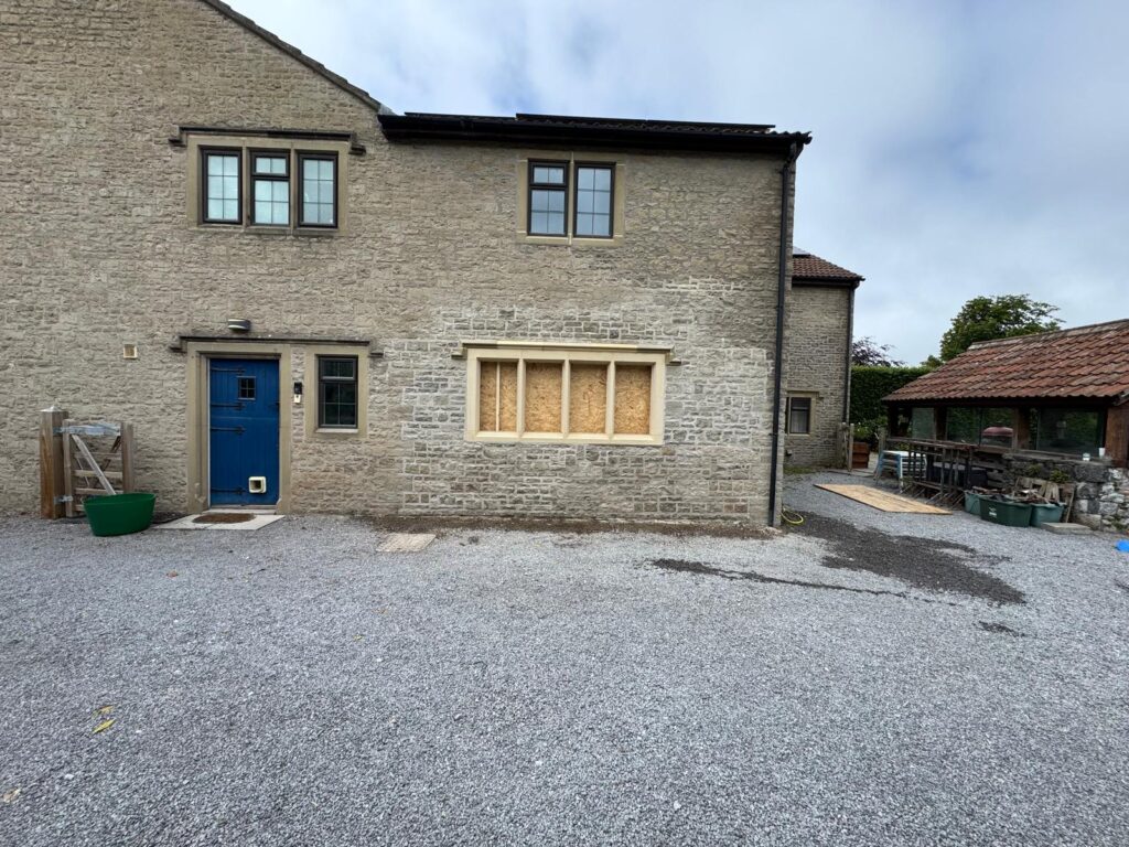 mullion stone structure project