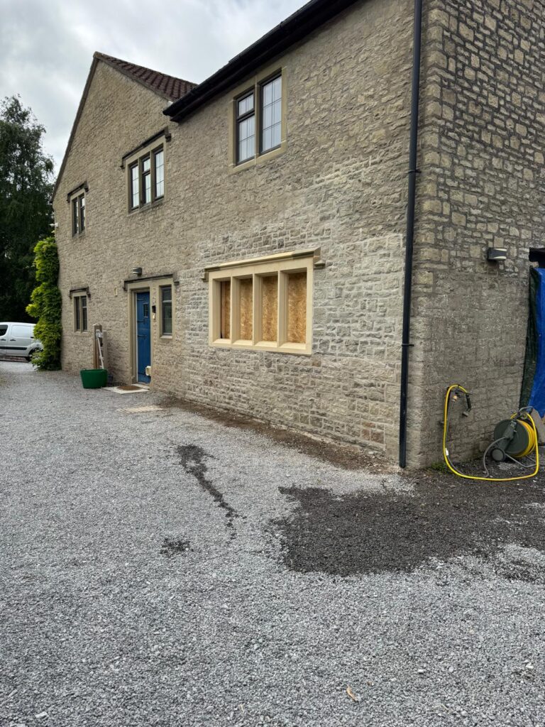 mullion stone structure project