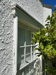 deteriated wooden sill frame 